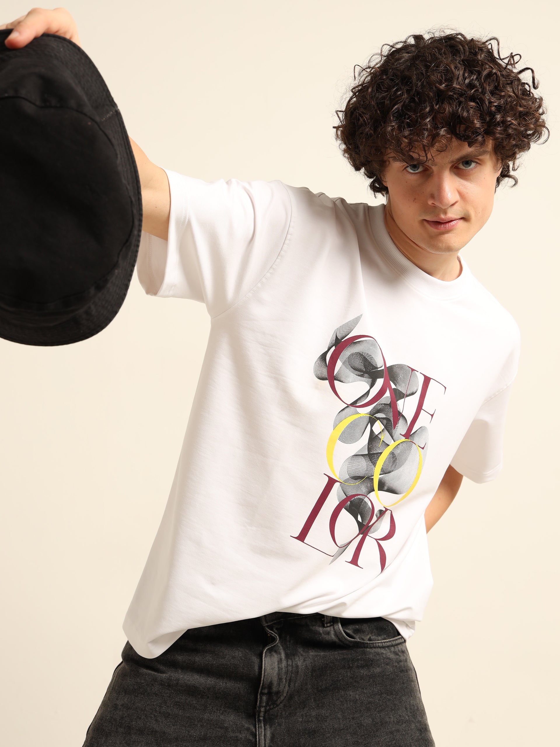 ORGANIC OVERSIZED GRAPHIC T-SHIRT