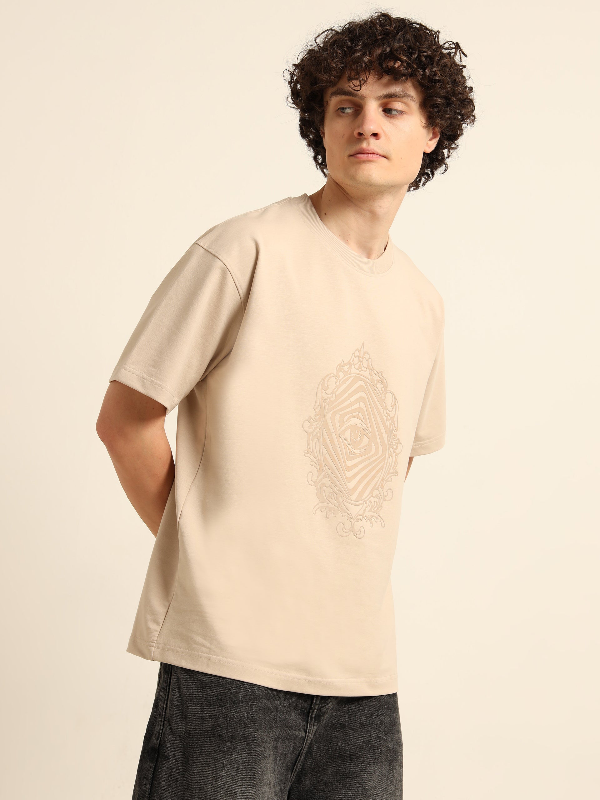 ORGANIC OVERSIZED HD PRINT T-SHIRT